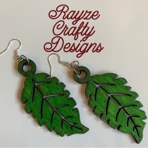 Bright green shimmer leaves